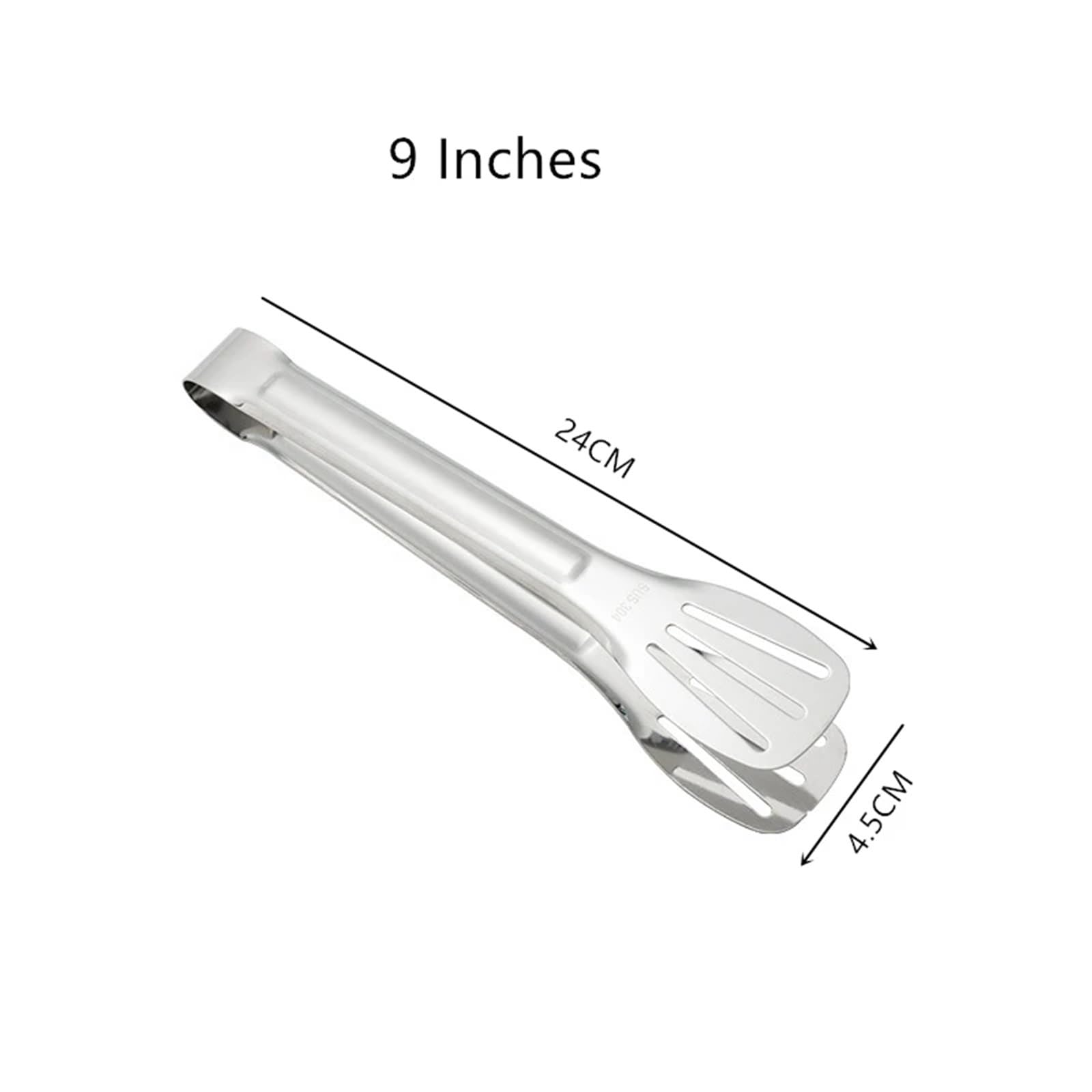 Pinzas Cocina 3 unids/set pinzas for alimentos de acero inoxidable pinzas for barbacoa carne ensalada filete comida pinza for servir pinzas largas for barbacoa pinzas for cocinar utensilios de cocina