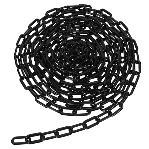 PRETYZOOM Adjustable Plastic Chains 10m Traffic Barrier Chain Caution Security for Construction