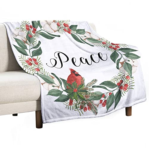 Couverture de canapé en flanelle Noël plaid lit doux 130x150cm - 2