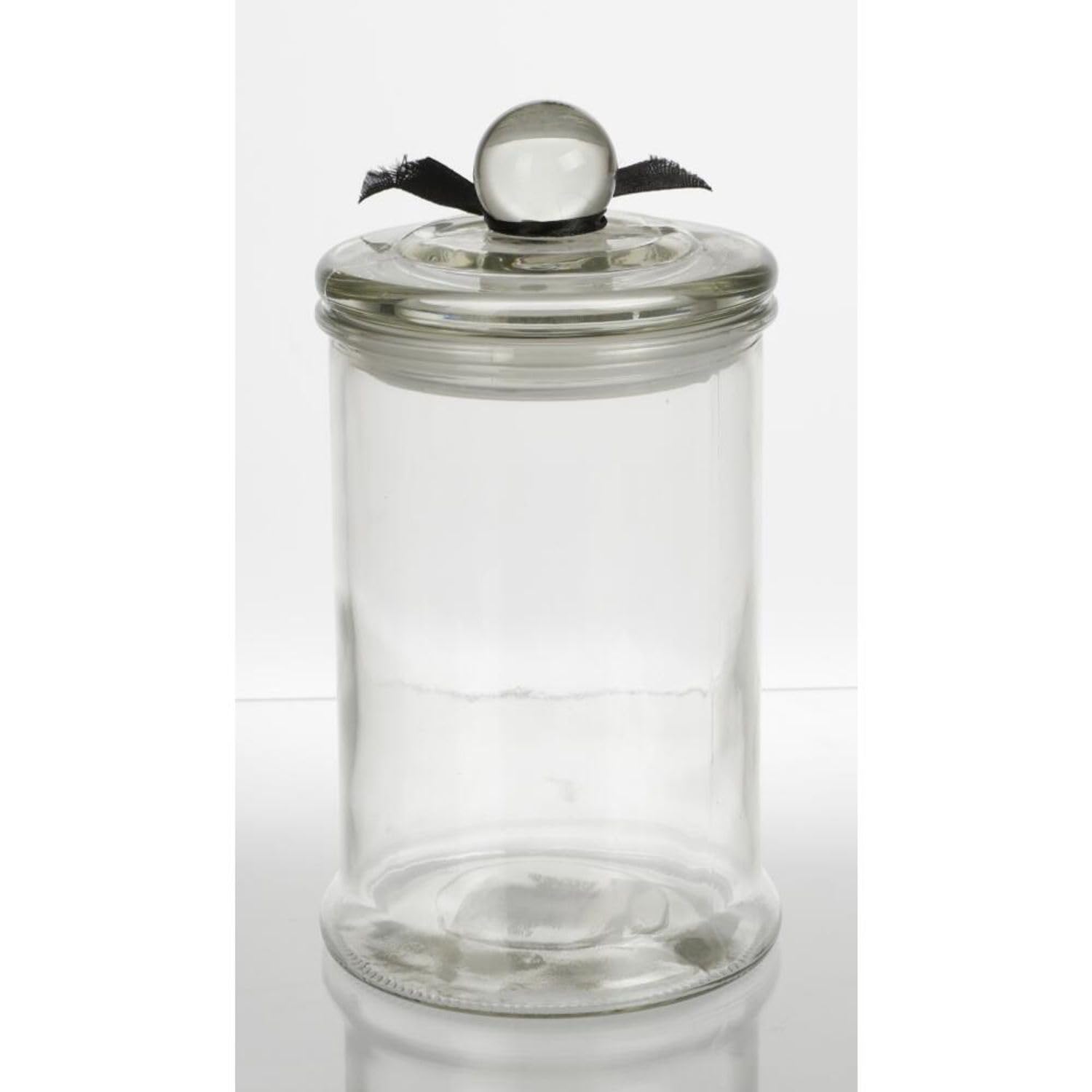 Buri Storage Jar, 640 Ml, Transparent Storage Jar, Candy Jar, Decorative Glass