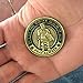 Symbol Arts Armor of God Challenge Coin - Antique Gold - Collector's Medallion - Jewelry Quality