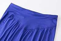 Vista 56 de Pantalones de algodón modal para mujer de AvaCostume, pantalones suaves para practicar yoga o deportes. Rojo vino