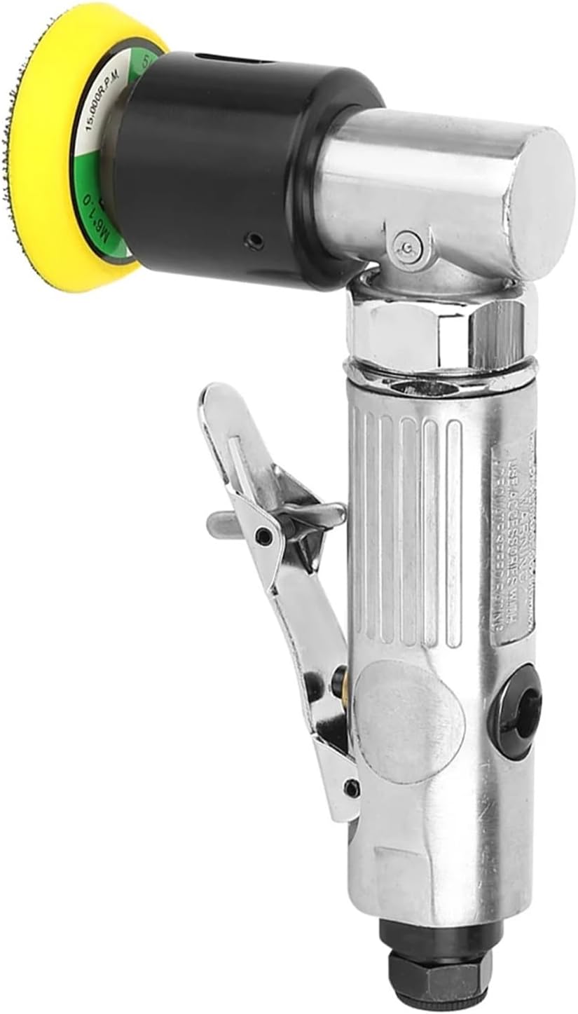 Buffer Polisher, Pneumatic Polisher Pneumatic Sander Mini Orbital 2 Inch Pneumatic Polisher 15000rpm Mini Pneumatic Grinding Sander,for Buffing,Sanding,Polishing