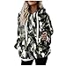 Bluelucon Plüschjacke Damen Mode Warm Jacke Fleecejacke Winterjacke Coat Herbst Winter Warm Cardigan Frauen Winterjacke Lose Teddyweste Mantel Full Zip Mantel Fleecejacke kapuzenmantel