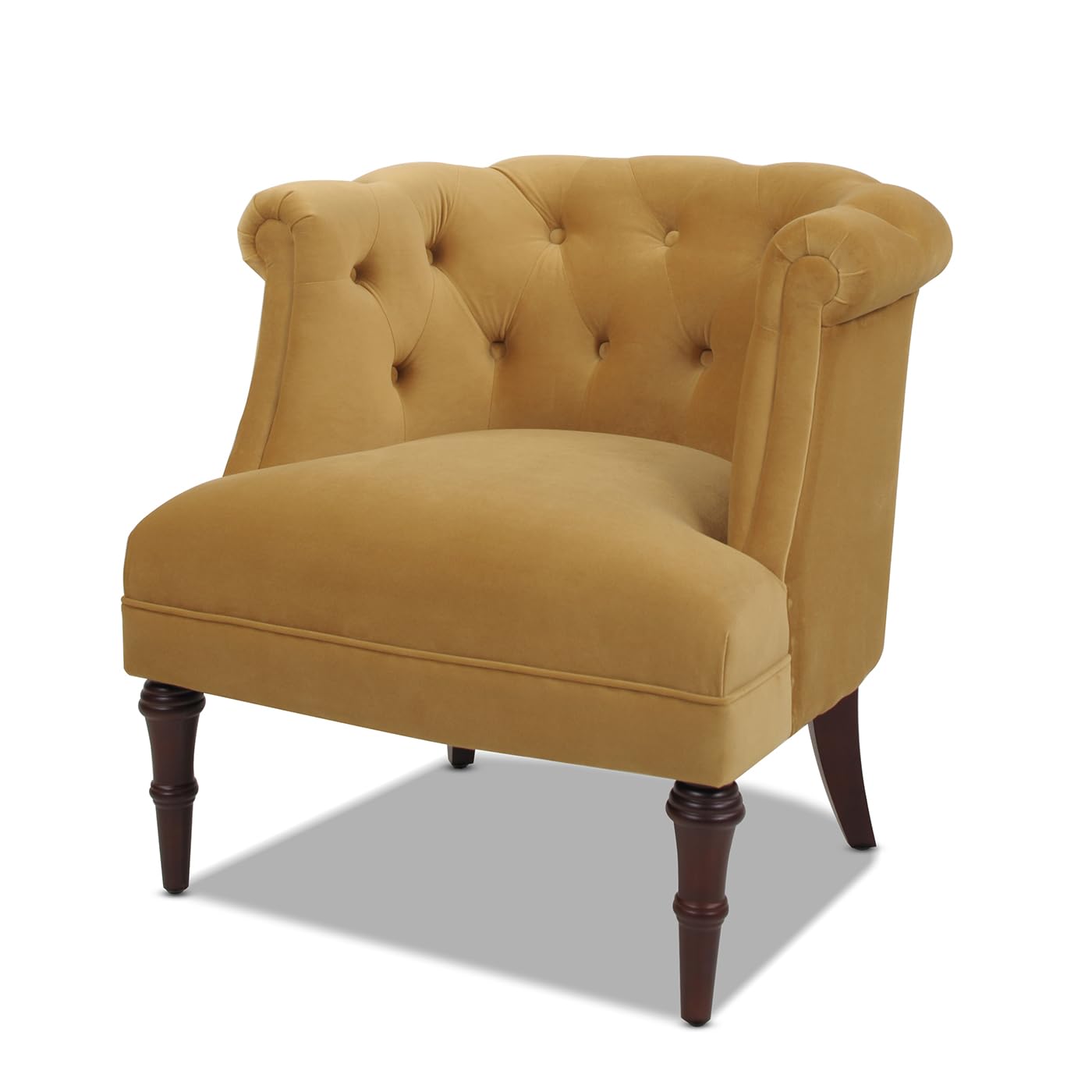 Jennifer Taylor Home Katherine Velvet Tufted Living Room Accent Chair
