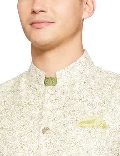 Image of BE ACTIVE Cotton Nehru Jacket for Men | Versatile Festive & Casual Ethnic Wear | Ethnic Standard Length Jacket