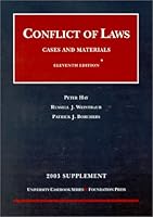 2003 Supplement to Conflicts of Law 1587785994 Book Cover