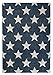 Produktbild Carpeto Modern Teppich Blau 140 x 200 cm Stern Muster Canvas Kollektion