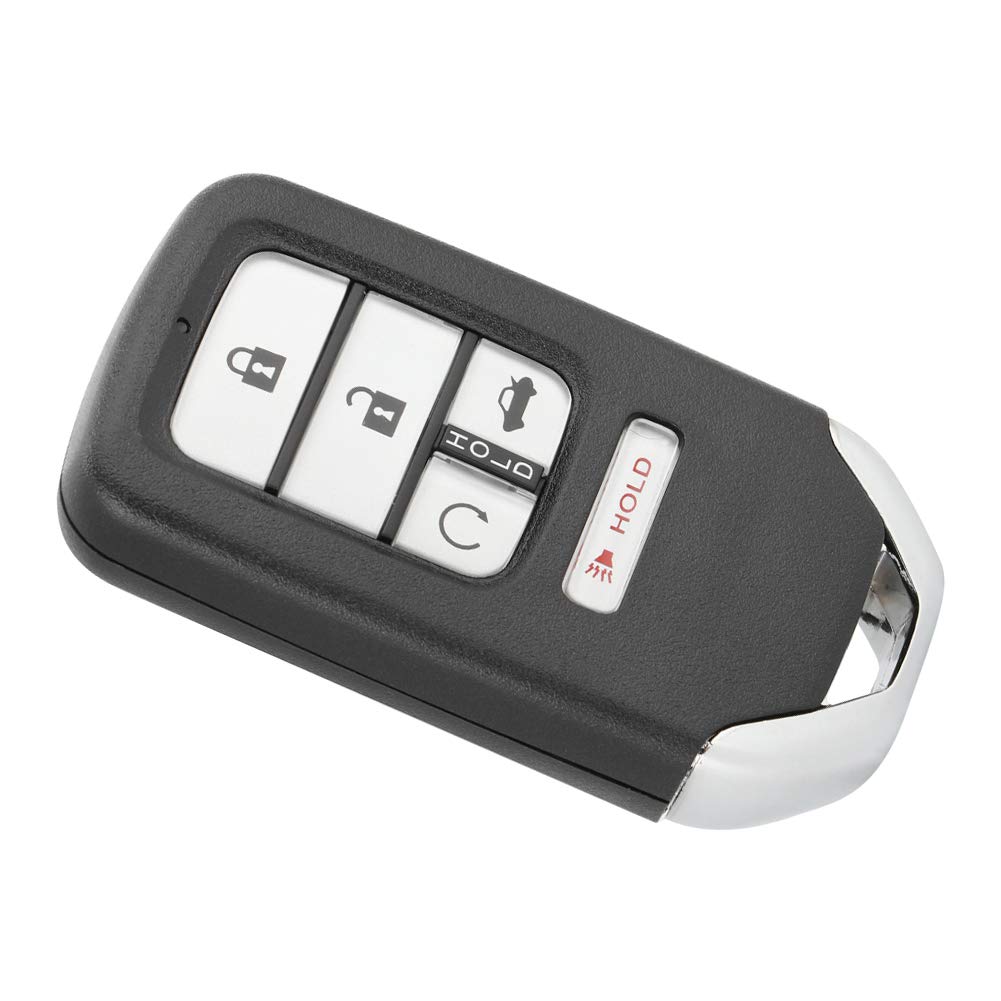 Mando a Distancia de Entrada sin Llave, Llavero de Coche de 4 Botones, 433MHz, 47 Chips, arrancador de Coche Remoto, Compatible con 2016-2018, KR5V2X