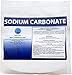 Duda Energy sc1f Pure Sodium Carbonate Dense Soda Ash Na2CO3 pH Adjust Chemical Spa Pool Cleaning Dishwasher, 1 lb.