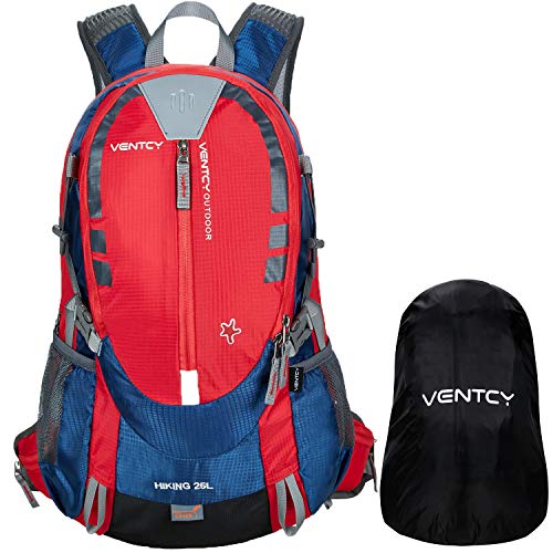 VENTCY 25L Sac à dos de randonnée unisexe étanche Sac à dos de trekking Sac à dos