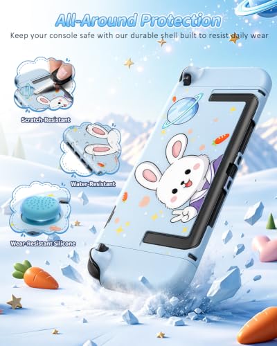 Image of WAXITY Switch 2 Cute Protective Case, Dockable Hard Cover Shell Accessories