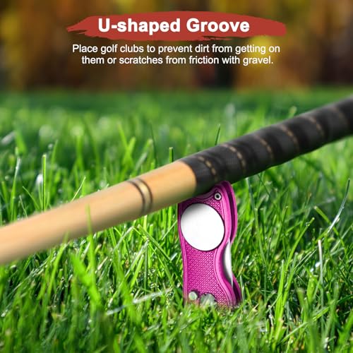 Herramienta de divot de golf plegable para tus partidas de fin de semana 6