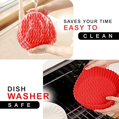 Image of Silicon air fryer tray (P2)