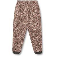 Wheat Unisex Thermo Hose - Outdoorhose Alex - GRS Zertifiziert - Atmungsaktiv - Wasserabweisend, 104/4y, Raven Wild Flowers