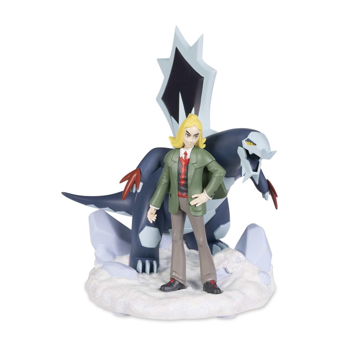 Amazon.com: Pokémon Center: Hassel & Baxcalibur Trainers Figure
