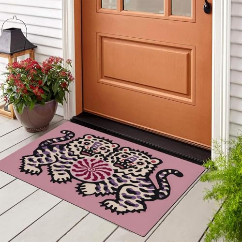 Paillasson moelleux en microfibre absorbant et lavable 50x80cm - 4