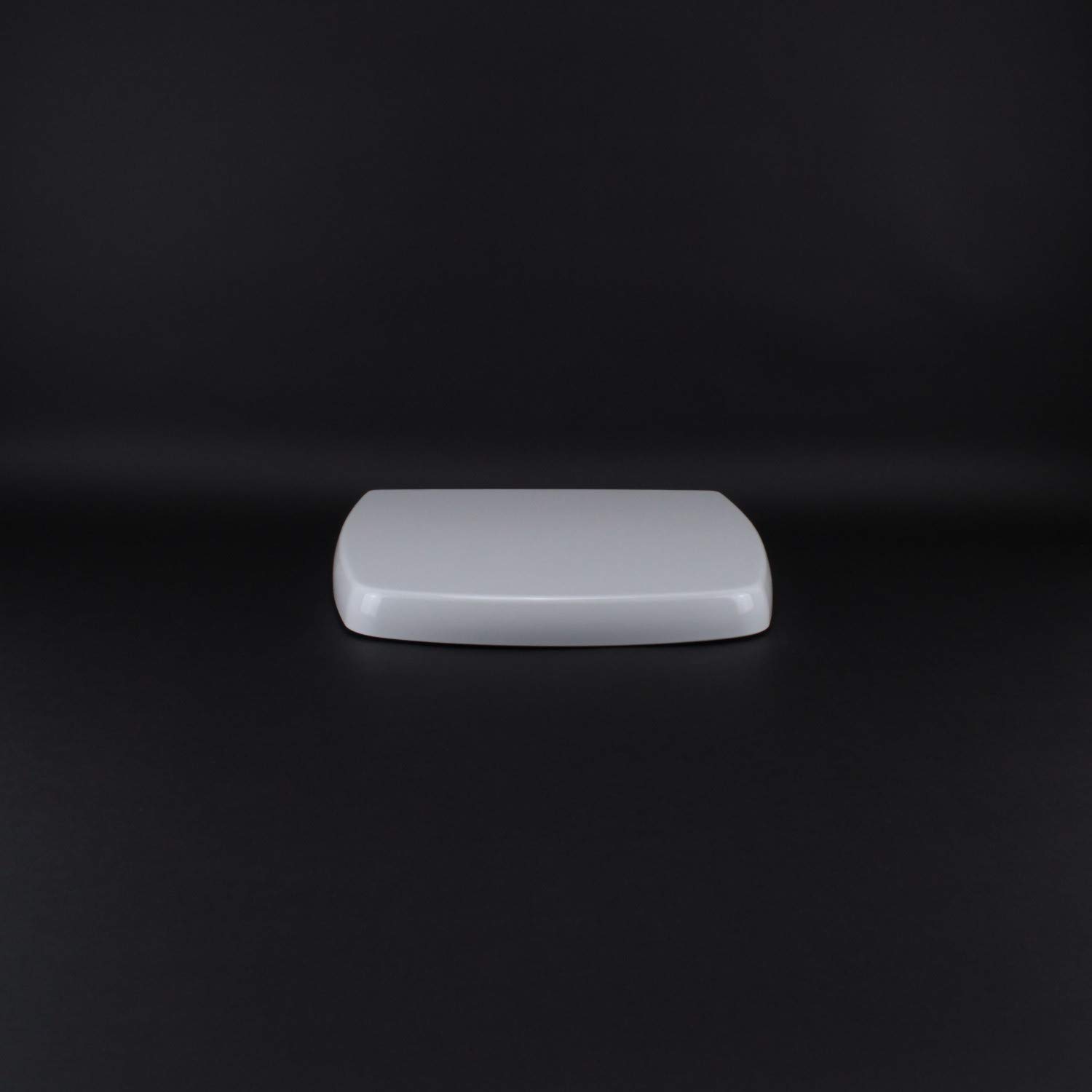 Copriwater per GALASSIA SA02 come ORIGINALE TERMOINDURENTE BIANCO cerniera inox normale
