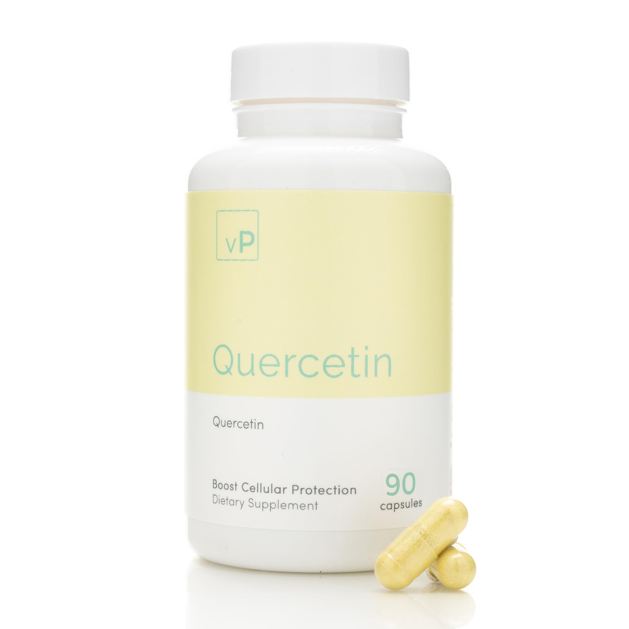 vP Vitality Pro Quercetin 500mg x 120 Capsules - Third Party d Over 98.9% Purity - Quercetin Supplement – 60 Grams