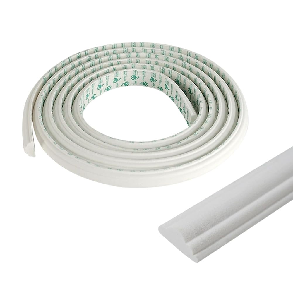 EVA Peel and Stick Wall Decoration Molding Trim, Self-Adhesive Wall Moulding Panels, Flexible DIY Wall Trim for Home Decor, Door, Window, Mirror Frame (16.4 Ft x 0.9'')