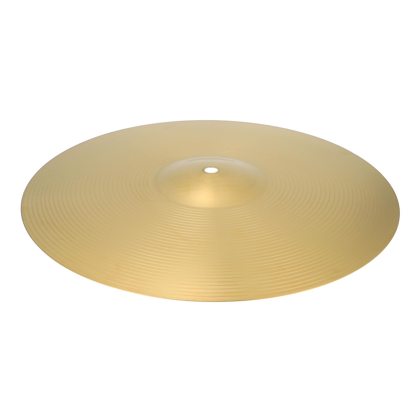 Abaodam 14 Inch Brass Jazz Drum Cymbal Mute Cymbals Drum Accessory for Percussion Part Replacement