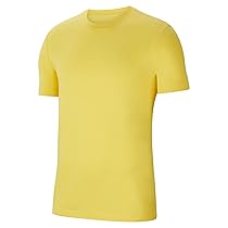 Nike CZ0881-719 M NK PARK20 SS Tee T-Shirt Uomo Tour Yellow, Black Taglia XXL