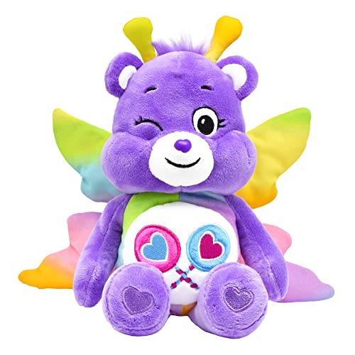 Image of Care Bears Spring Theme Butterfly Share Bear Fun-Size Plush - Perfect Stuffed Animal Holiday, Birthday Gift, Super Soft and Cuddly – Good for Girls and Boys, Employees, Collectors, Ages 4+