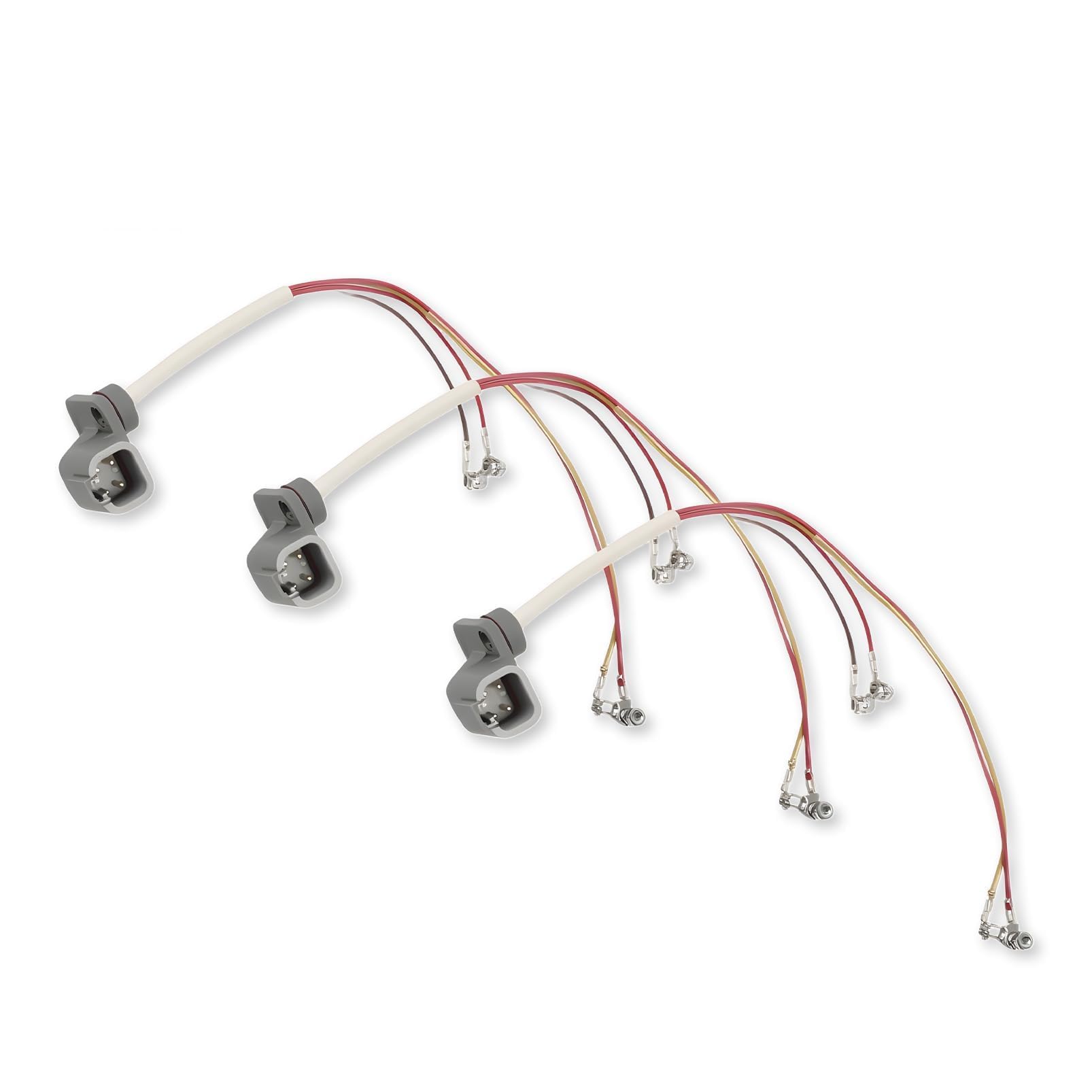 Photo 1 of Yunnergo 3 Pcs Fuel Injector Wiring Harness Compatible with Cummins 5.9L Diesel 2003-2004 3966805 3957309 05139865AA 05086965AA