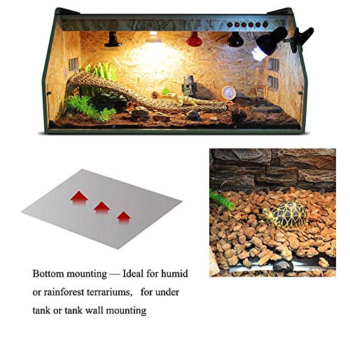 Kabasi Reptile Heating Pad, 20W 16.5X11 Inch Waterproof Reptile Heat Pad Under Tank Terrarium With Temperature Control, Safety Adjustable Reptile Heat Mat For Turtle thumb #3