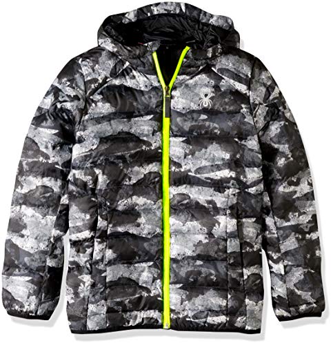 Doudoune fille Spyder anti-froid veste chaude synthétique pour la neige