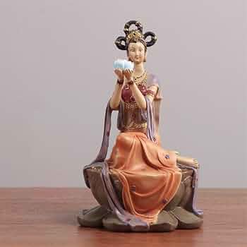 石造 敦煌飛天 浮彫りが琵琶を弾きま仕女 装飾品 禅意 卓上置物工芸品 美術品 Amazon.co.jp: 置物 中国女性 敦煌 飛天 キレイな天女 芸術的 蓮