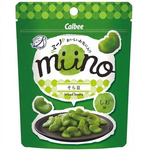 【販路限定品】カルビー miino そら豆しお味 28g×6袋