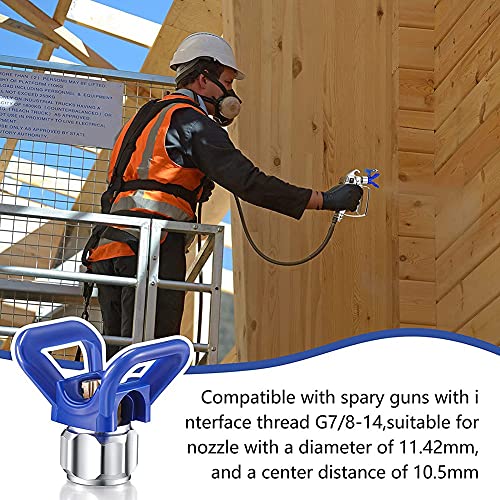 Melitt 3Pc 415/515 Tips Airless Verf er Tip Nozzle Vervanging voor Airless Verf Tip Nozzle - Image 8