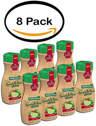 PACK OF 8 - Hidden Valley Simply Ranch Salad Dressing, Chili Lime, 12 Ounce Bottle