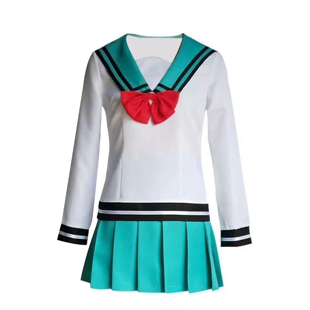 Tongyundacheng Kokomi Teruhashi Cosplay Uniform Full Set Anime Teruhashi Kokomi Costume Halloween Carnival Anime Outfits Character Cosplay Costume for Women