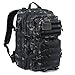 REEBOW GEAR Military Tactical Backpack for Men Large Army 3 Day Assault Pack Molle Bag Backpacks (Camo Black)