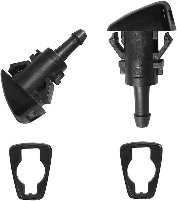 Bicos do lavador de para-brisa 5116079AB AMFRNE para Dodge Journey, Avenger e Chrysler – 2 unidades