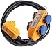 Produktbild Brennenstuhl Schutzadapterleitung FI IP44 mit Powerblock 4-fach 10m, 1168730