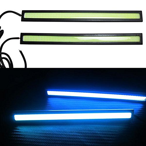 A2D Neon Ice Blue LED Lights Fog Light Car DRL Day Time Running Lights For Tata Nano