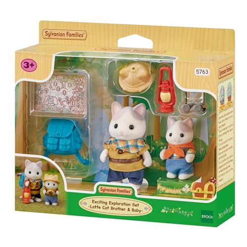 Sylvanian Families - 5763 Abenteuer Entdecker Set mit Zwei Figuren,...