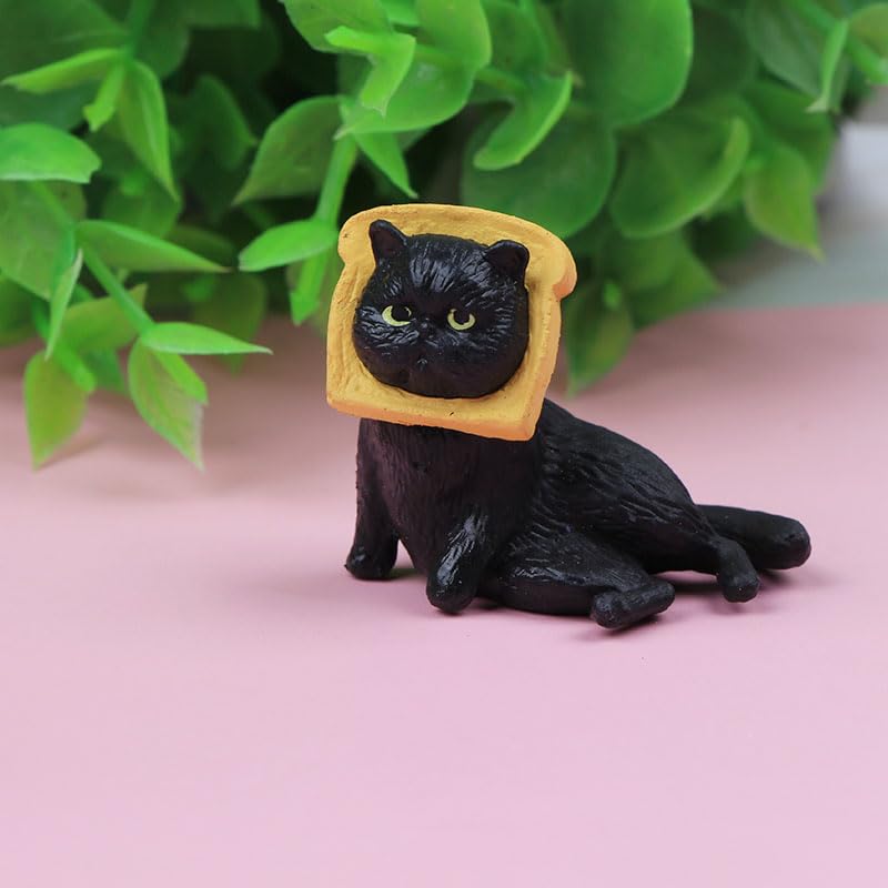 Amazon.com: Opexicos 8Pcs Capsule Cat Figurine with Sliced