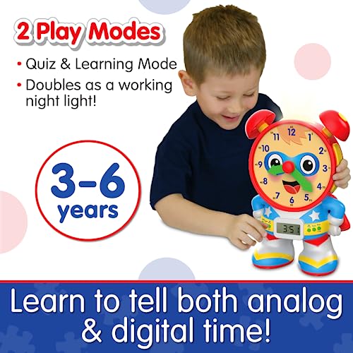 The Learning Journey 509258 Super Telly Teaching Time Clock thumb #2