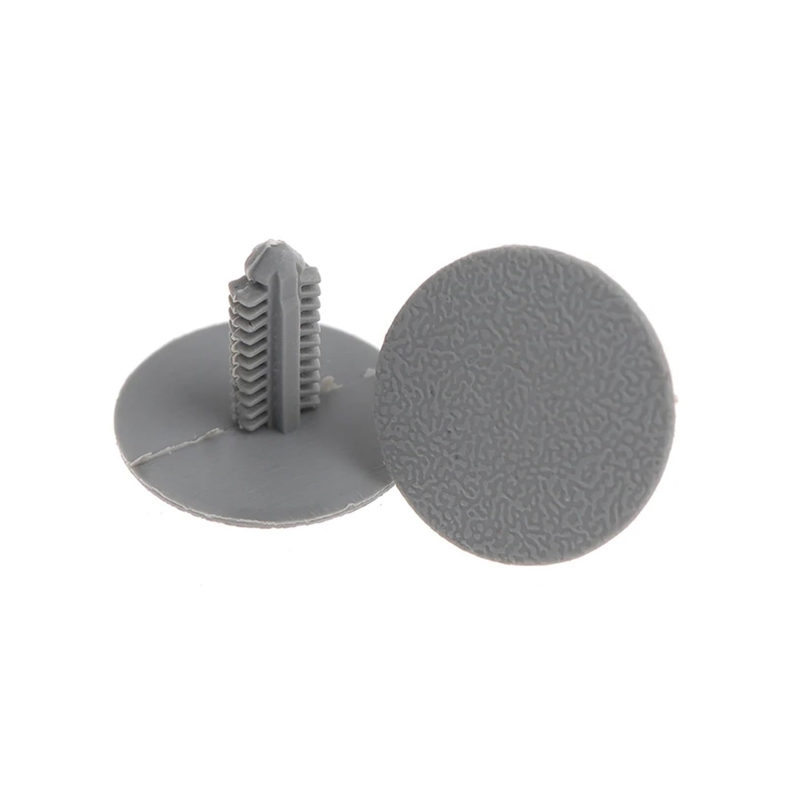 KXFVYNE 20Pcs Set Auto Roof Liner Trunk Lining Fastener Retainer Rivet Trim Gray Black Beige Car Ceiling Cover Snaps Plastic Clips(Gray)