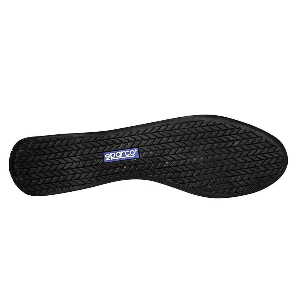 Sparco Botines Slalom 2022 Rozmiar 42 Czarny, Buty Unisex Dorosły, Standardowy, EU, Standardowy, 42 EU