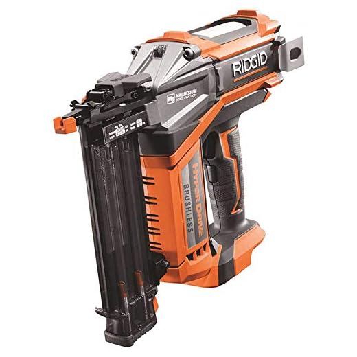 RIDGID HYPERDRIVE 18-Volt 18-Gauge 2-1/8 in. Brushless Brad Nailer