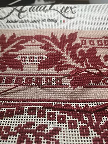 Image of Needlepoint Blank Canvas MonoDeluxe 12 /13 /14 /18-Mesh Sheets Size 9,5 inch X 9,5 inch Set of 4 (18 Mesh)