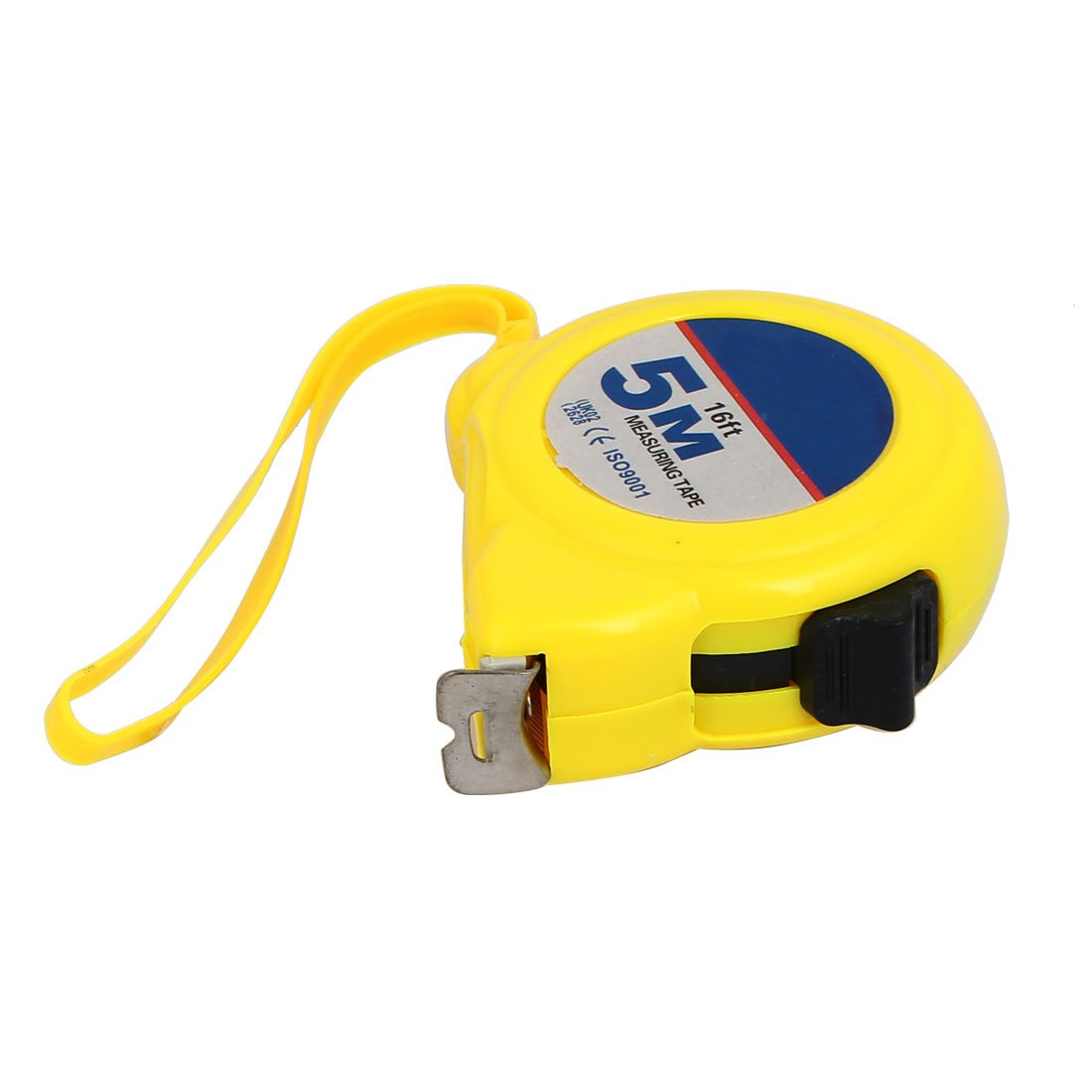 Aexit Yellow Red Tools & Home Improvement Plastic Measure Tool Self Retractable Locking Ruler Tape 10Ft Tape Measures 3 Meters