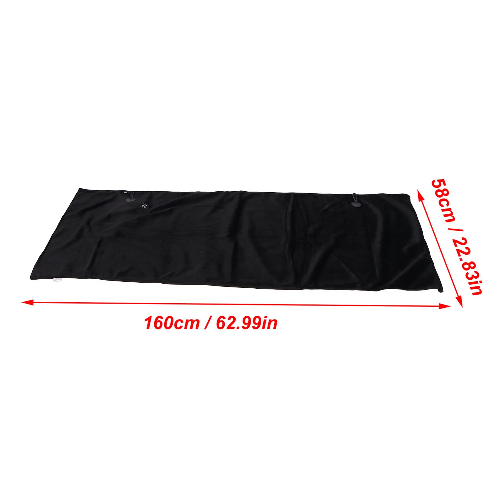 Coperta Riscaldata Elettrica con 3 Livelli di Temperatura Scialle Riscaldante in Cashmere per Ufficio Casa 160x58 cm Patch Termica con Riscaldamento a Infrarossi Lontani e