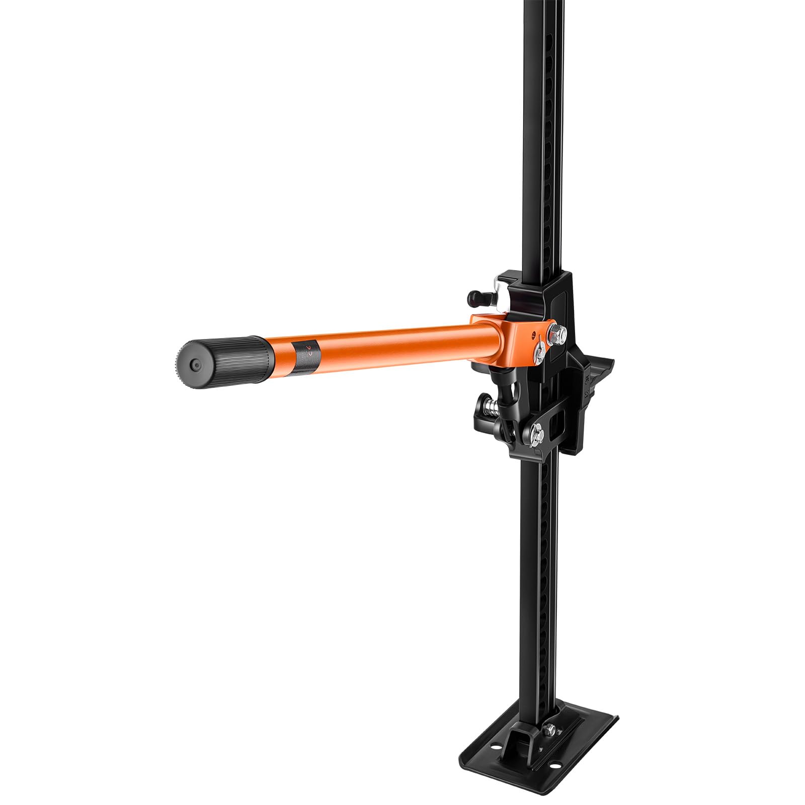 VEVOR Martinetto Sollevatore Agricolo Capacità Carico Max. da 3,18 Tonnellate Altezza di Sollevamento tra 105-1330 mm, Cric Fuoristrada Uso Agricolo Dimensioni Base 115 x 180 mm Altezza Foro 20 mm