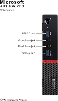 Amazon.com: Lenovo ThinkCentre M900 Tiny Desktop Micro Tower PC